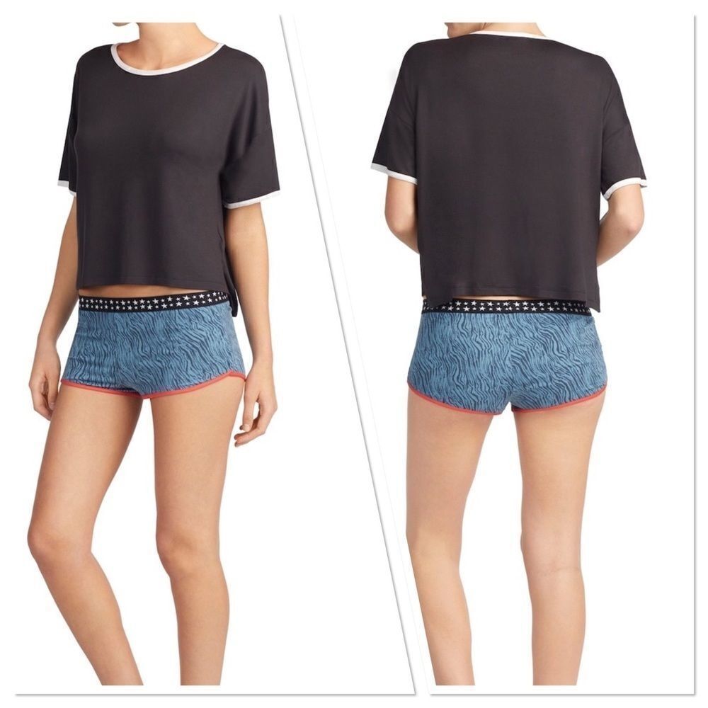 Room Service Elbow Sleeve Crop Top (C10)
